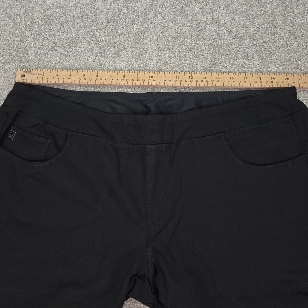 New Belle by Kim Gravel Primabelle Black Pull On Pants Plus 24W A555483 - Picture 6 of 9